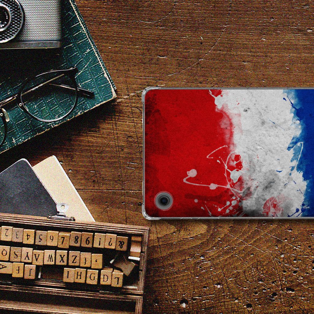 Samsung Galaxy Tab A9 Tablethoes Nederland design Nederlandse vlag aanzicht