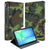 Samsung Galaxy Tab S10 FE Plus Book Case Hoesje met Standaard Army Dark camouflage design voorkant