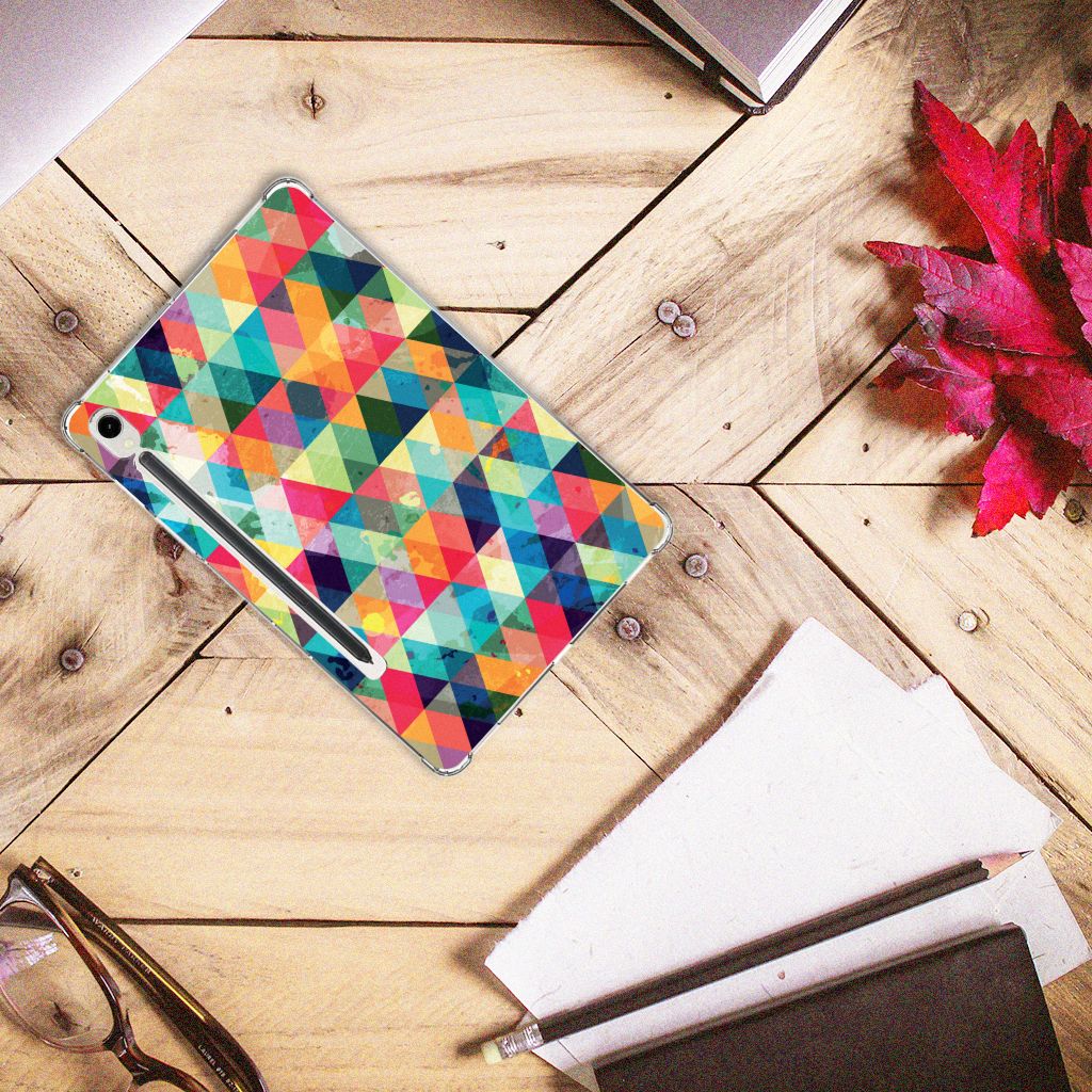 Samsung Galaxy Tab S9 Hippe Hoes Geruit