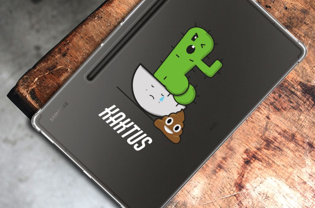 Samsung Galaxy Tab S9 Plus Tablet Back Cover Cactus Poo