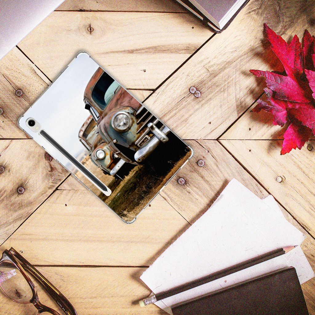 Samsung Galaxy Tab S9 Tablet Backcover met foto Vintage Auto
