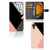Samsung Galaxy Xcover 7 Book Case Zwart Roze Vormen
