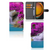 Samsung Galaxy Xcover 7 Flip Cover Waterval design waterval paarse bomen aanzicht