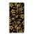 Samsung Galaxy Xcover 7 Smart Cover Gouden Bloemen telefoehosje gouden bloemen design voorkant