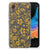 Samsung Galaxy Xcover 7 TPU Case Gouden Bloemen achterkant