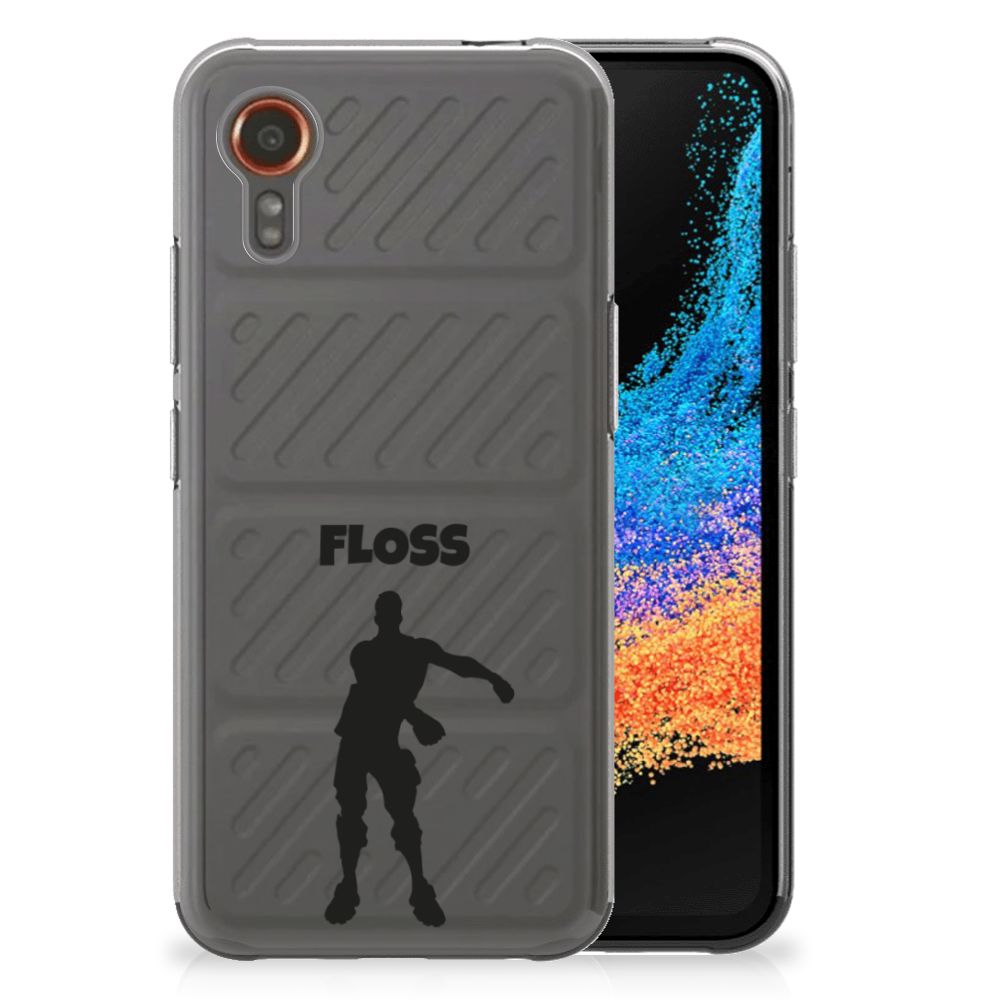 Samsung Galaxy Xcover 7 Telefoonhoesje met Naam Floss