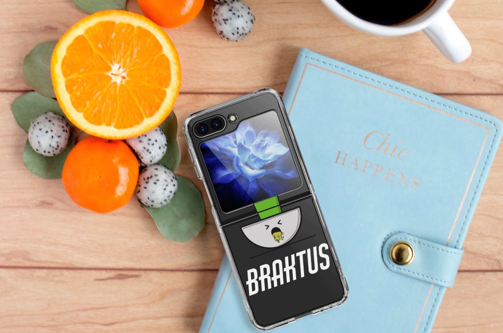 Samsung Galaxy Z Flip 5 Telefoonhoesje met Naam Braktus