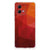 Shockproof Case voor Motorola Moto G84 Polygon Red