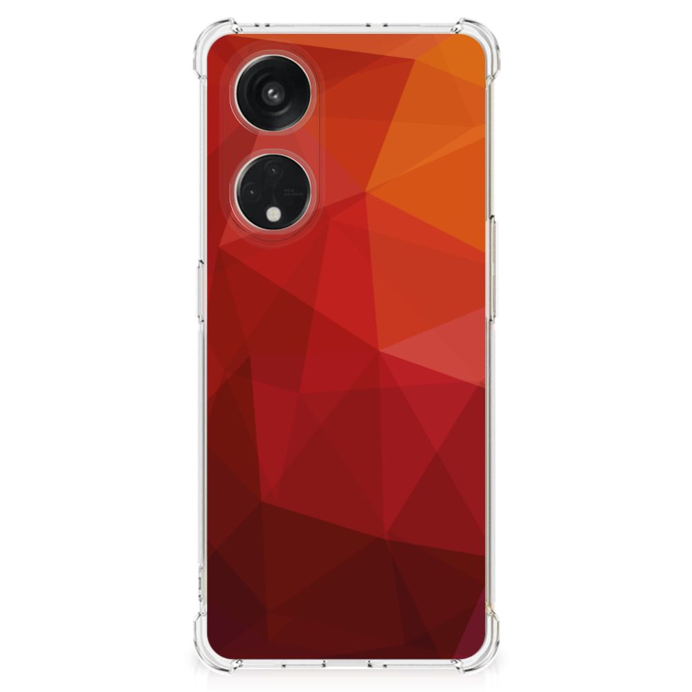 Shockproof Case voor OPPO A98 Polygon Red B2C Telecom