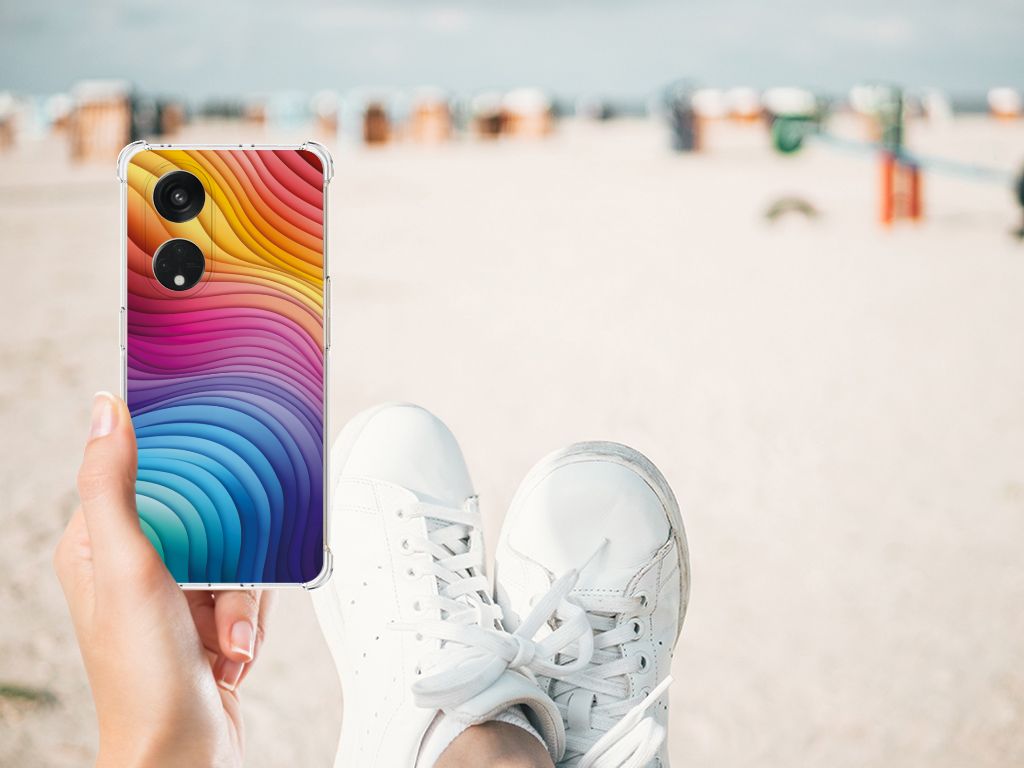 Shockproof Case voor OPPO Reno8 T 5G Regenboog B2C Telecom