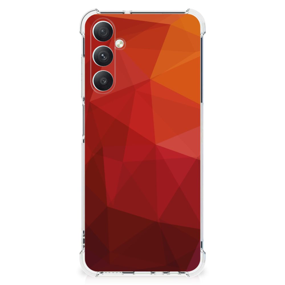 Shockproof Case voor Samsung Galaxy A05s Polygon Red B2C Telecom