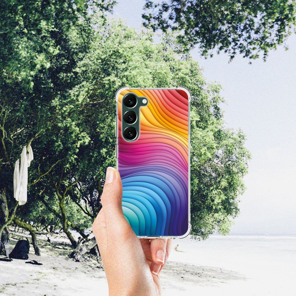 Shockproof Case voor Samsung Galaxy S23 Plus Regenboog B2C Telecom