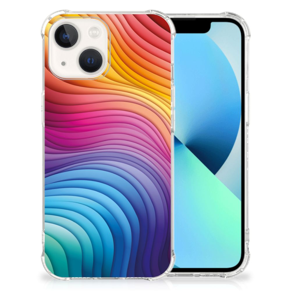 Shockproof Case voor iPhone 13 Regenboog B2C Telecom