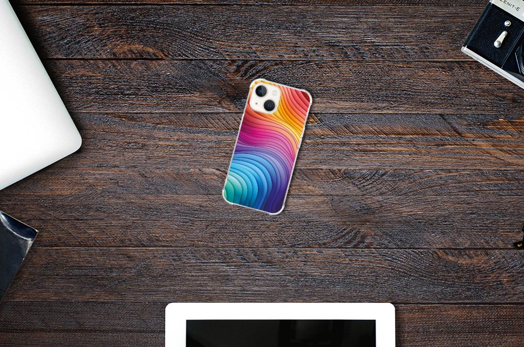 Shockproof Case voor iPhone 13 Regenboog B2C Telecom