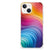 Shockproof Case voor iPhone 13 mini Regenboog met kleurrijke golven