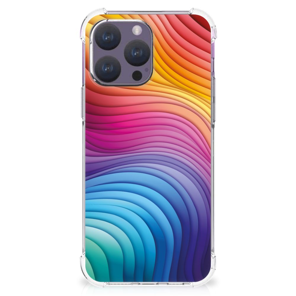 Shockproof Case voor iPhone 15 Pro Max Regenboog B2C Telecom