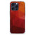 Apple iPhone 16 Pro Max Shockproof Case voor iPhone 16 Pro Max Polygon Red achteraanzicht