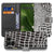 Slangenprint Fairphone 6 Book Case detail design zwart wit