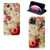 Smart Cover voor Apple iPhone 11 Pro Max Bloemen met prachtige bloemenprint en een ruimte voor een pasje đ¸.