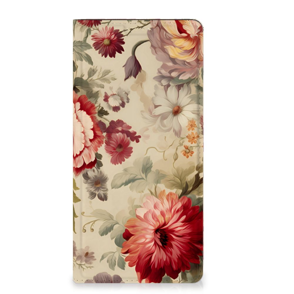 OPPO Reno8 T 5G Smart Cover Bloemen vooraanzicht