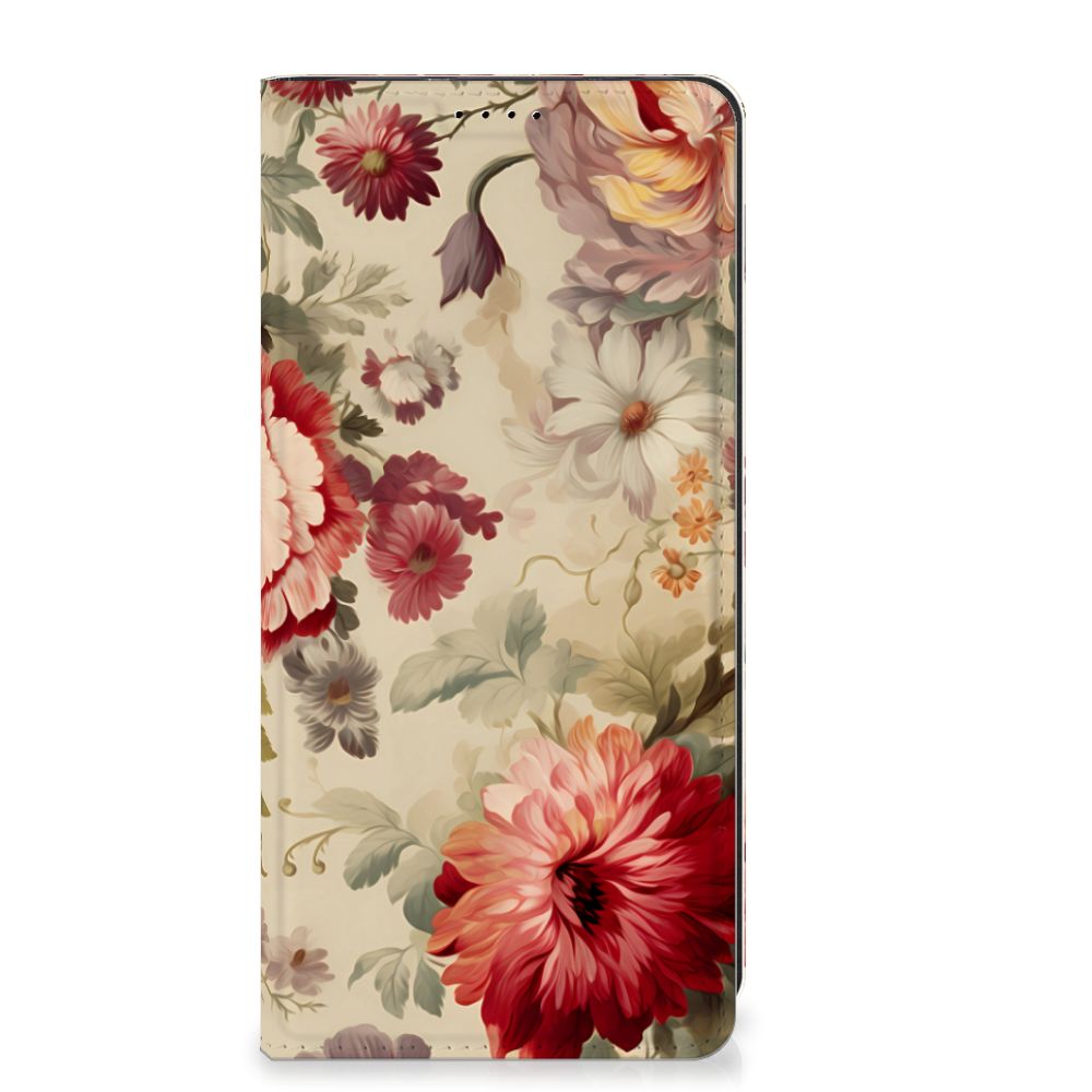 OnePlus 12 Smart Cover Bloemen voorkant