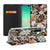 Samsung Galaxy A26 Smart Cover Dark Flowers vooraanzicht