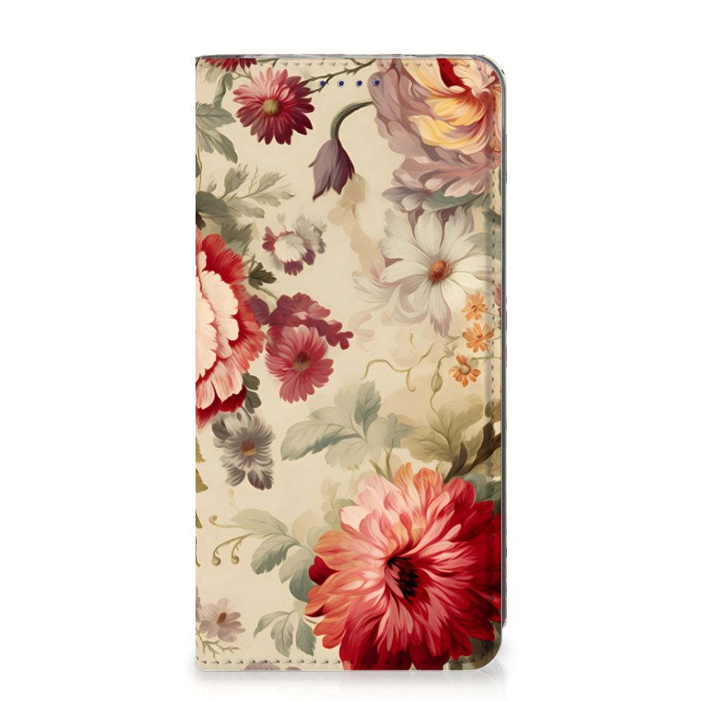 Smart Cover voor Samsung Galaxy S10e Bloemen met kleurrijke bloemenprint voor stijl en bescherming đ¸