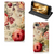 Smart Cover voor iPhone 7 | 8 | SE (2020) | SE (2022) Bloemen bloemen hoesje voorzijde achterzijde