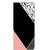 Sony Xperia 5 V Stand Case Zwart Roze Vormen design zwart roze geometrisch