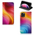 Stand Case voor Apple iPhone 11 Pro Max Regenboog met kleurrijk golfpatroon đ