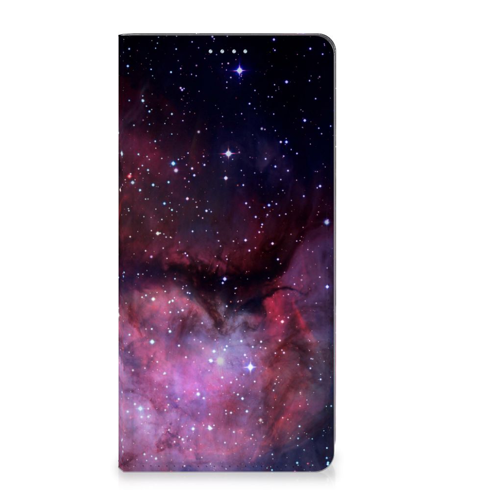 Motorola Moto G72 Stand Case Galaxy design met sterren en nevel