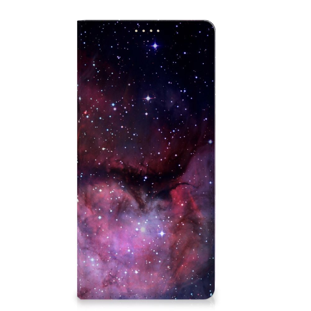 Stand Case voor OPPO Reno8 T 5G Galaxy Galaxy design voorkant
