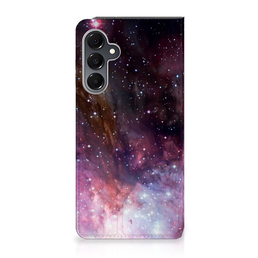 Samsung Galaxy A16 5G/4G Galaxy Stand Case sterrenhemel design voorkant