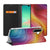Samsung Galaxy A26 Stand Case Regenboog design kleurrijk aanzicht