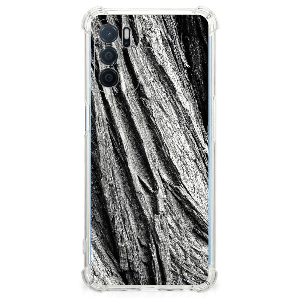 Stevig Telefoonhoesje OPPO A16 | A16s | A54s Boomschors Grijs B2C Telecom