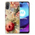 Motorola Moto E20 TPU Case Bloemen zijaanzicht