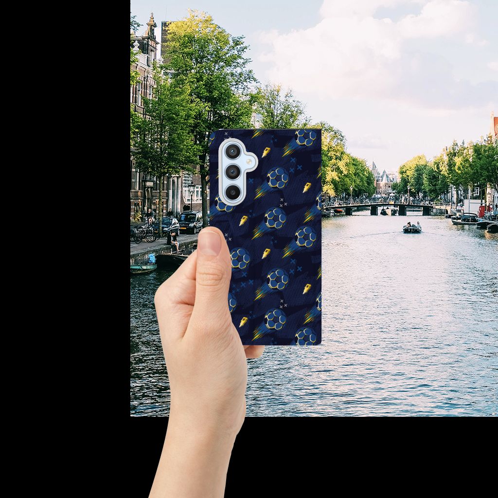 TPU Case voor OPPO Reno8 Lite Flowers Blue