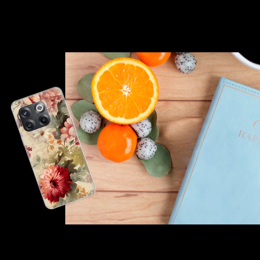 TPU Case voor OnePlus 10T Bloemen