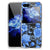 Samsung Galaxy Z Flip 5 TPU Case Flowers Blue achterkant