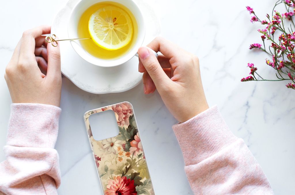 TPU Case voor Xiaomi Redmi 10C Bloemen
