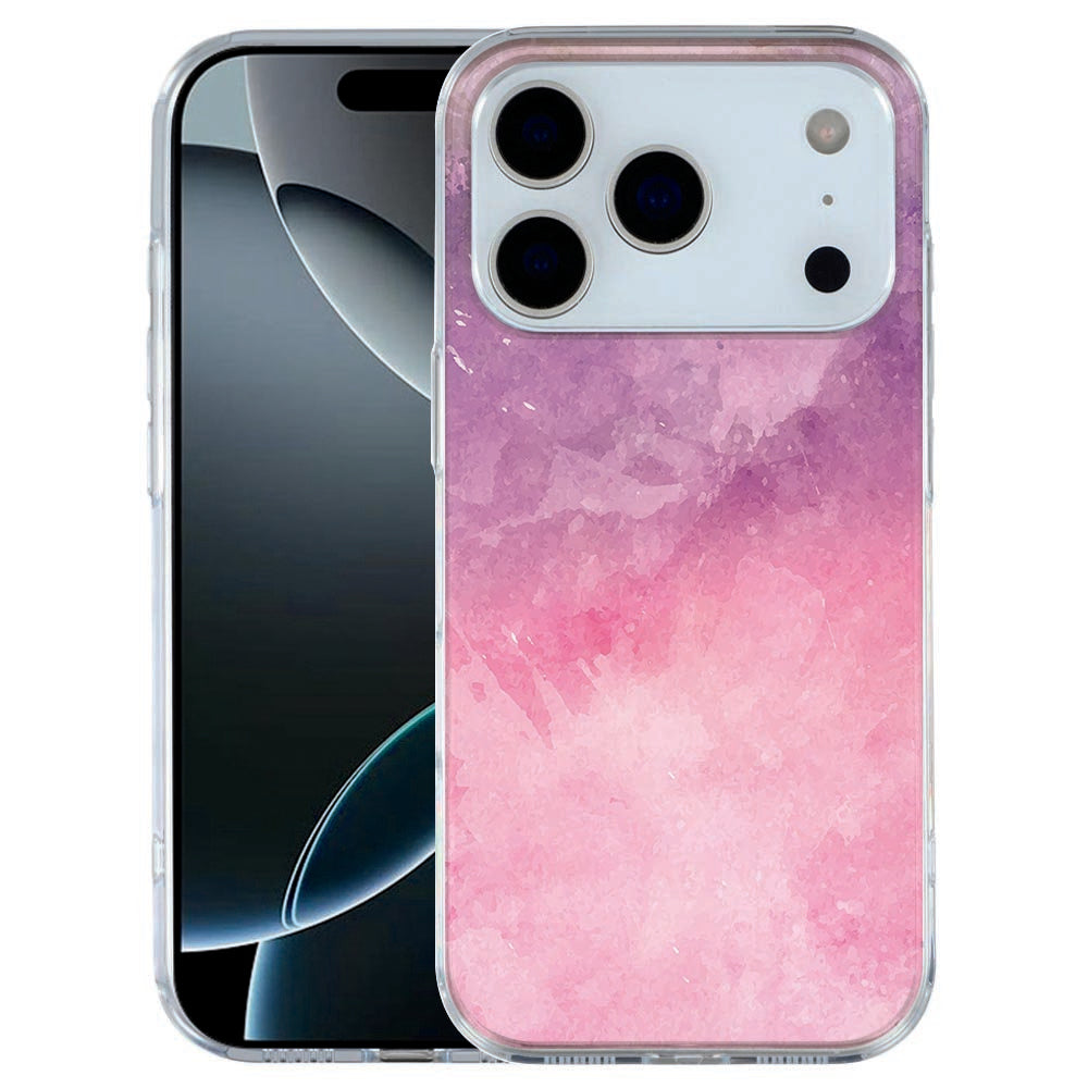 TPU Hoesje Apple iPhone 17 Pro Pink Purple Paint-B2ctelecom