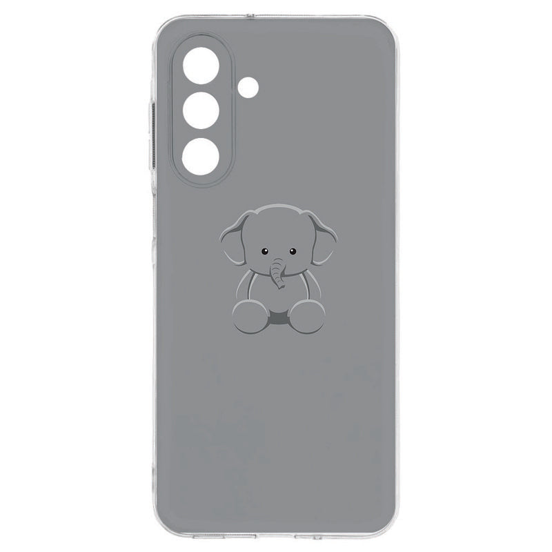 Samsung Galaxy A17 TPU Hoesje Baby Olifant achterzijde