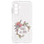 Samsung Galaxy A17 TPU Hoesje Peace and Love ontwerp transparant