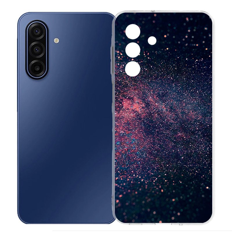Samsung Galaxy A17 TPU Hoesje Stars achterkant