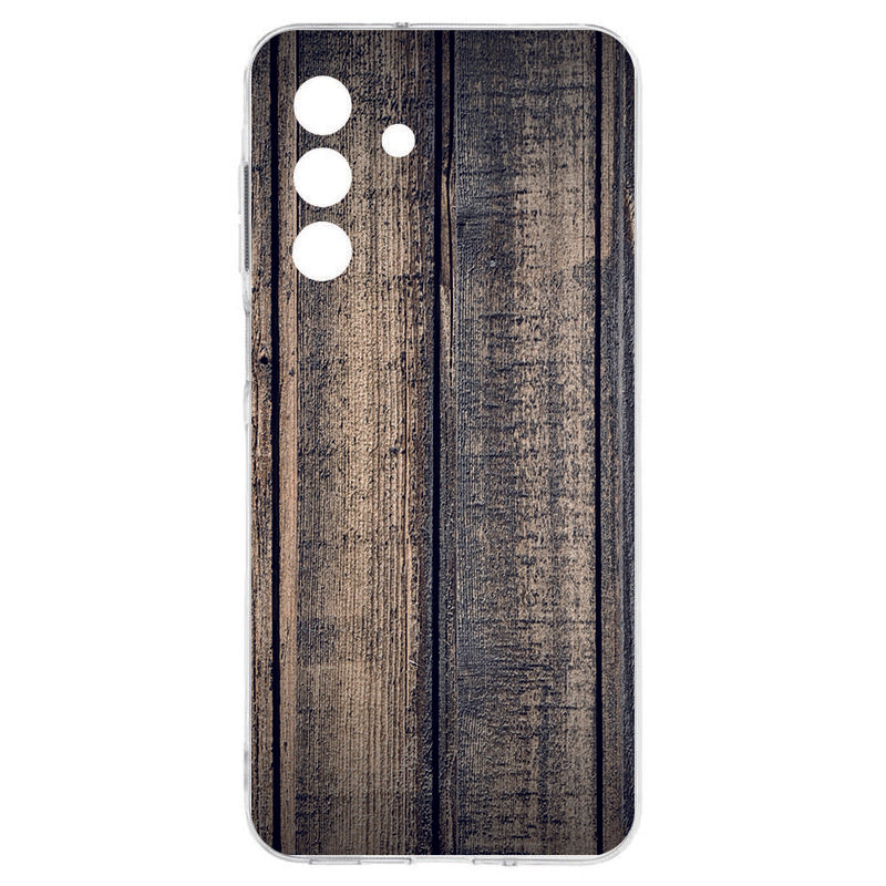 TPU Hoesje Samsung Galaxy A17 Steigerhout Backcover achteraanzicht