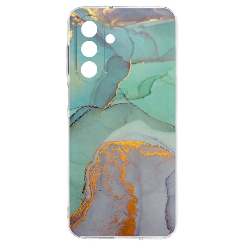 Samsung Galaxy A17 TPU Hoesje Watercolor Mix achterkant