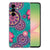 TPU Hoesje Samsung Galaxy A56 Cirkels en Vlinders Backcover design kleurrijke cirkels vlinders