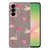 Samsung Galaxy A56 TPU Hoesje Flamingo Backcover zijaanzicht