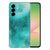 Samsung Galaxy A56 TPU Hoesje Painting Blue achteraanzicht
