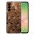 TPU Hoesje Samsung Galaxy A56 Wooden Cubes Backcover houten blokken design achterkant